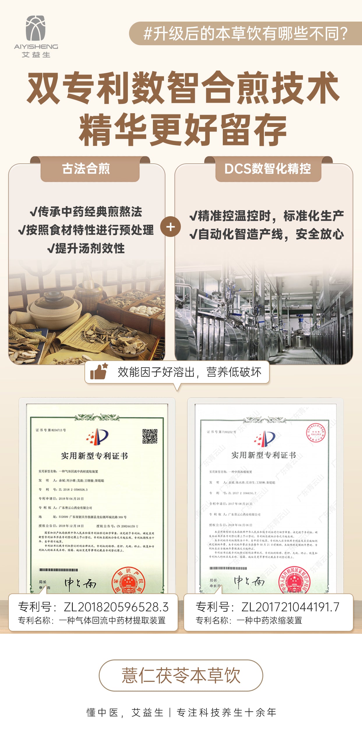 Barley Poria Herbal Drink - Aiyisheng