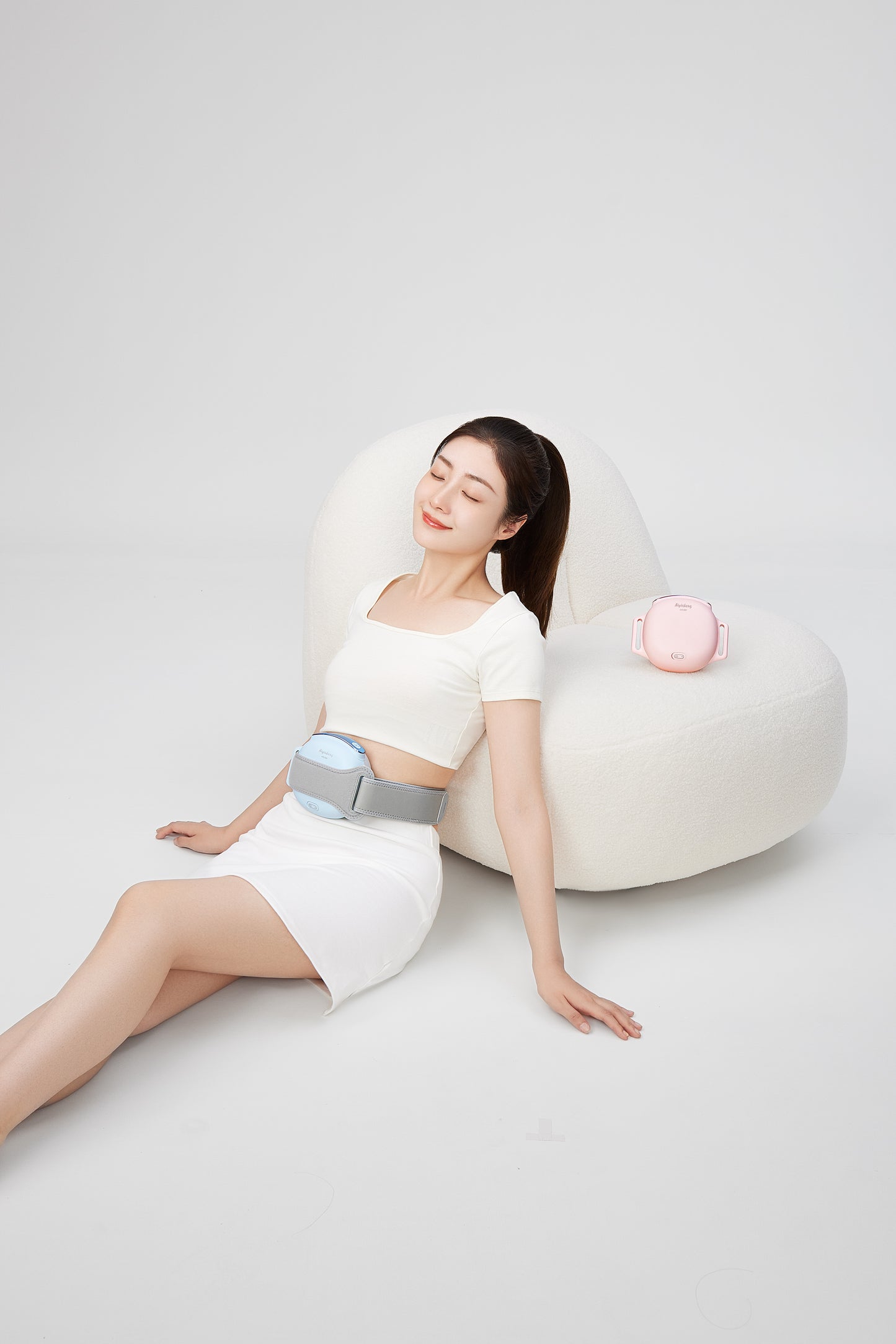 Heated Bian Stone Mini Tummy Massager - Aiyisheng