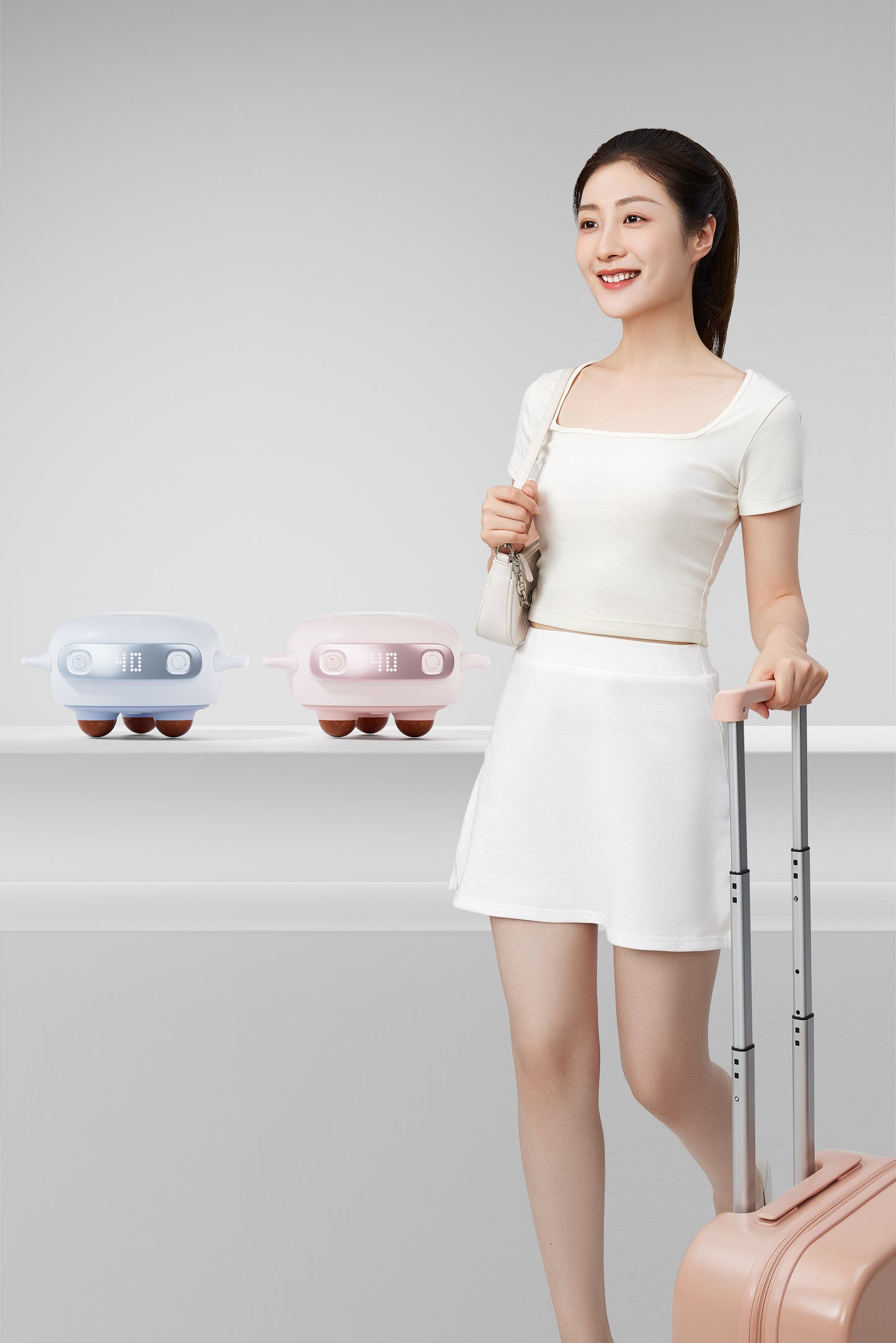Heated Bian Stone Mini Tummy Massager - Aiyisheng