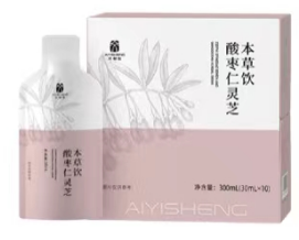 Sour Jujube Seed Reishi Herbal Drink - Aiyisheng