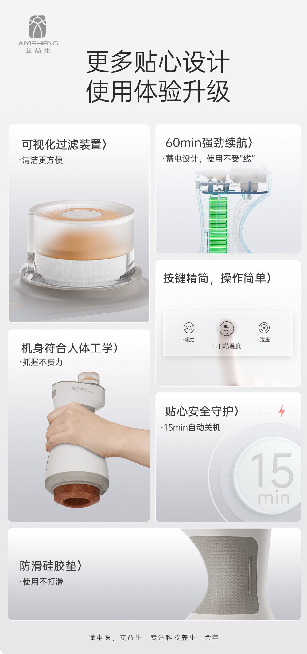 Heated Bian Stone Cupping Machine - Aiyisheng