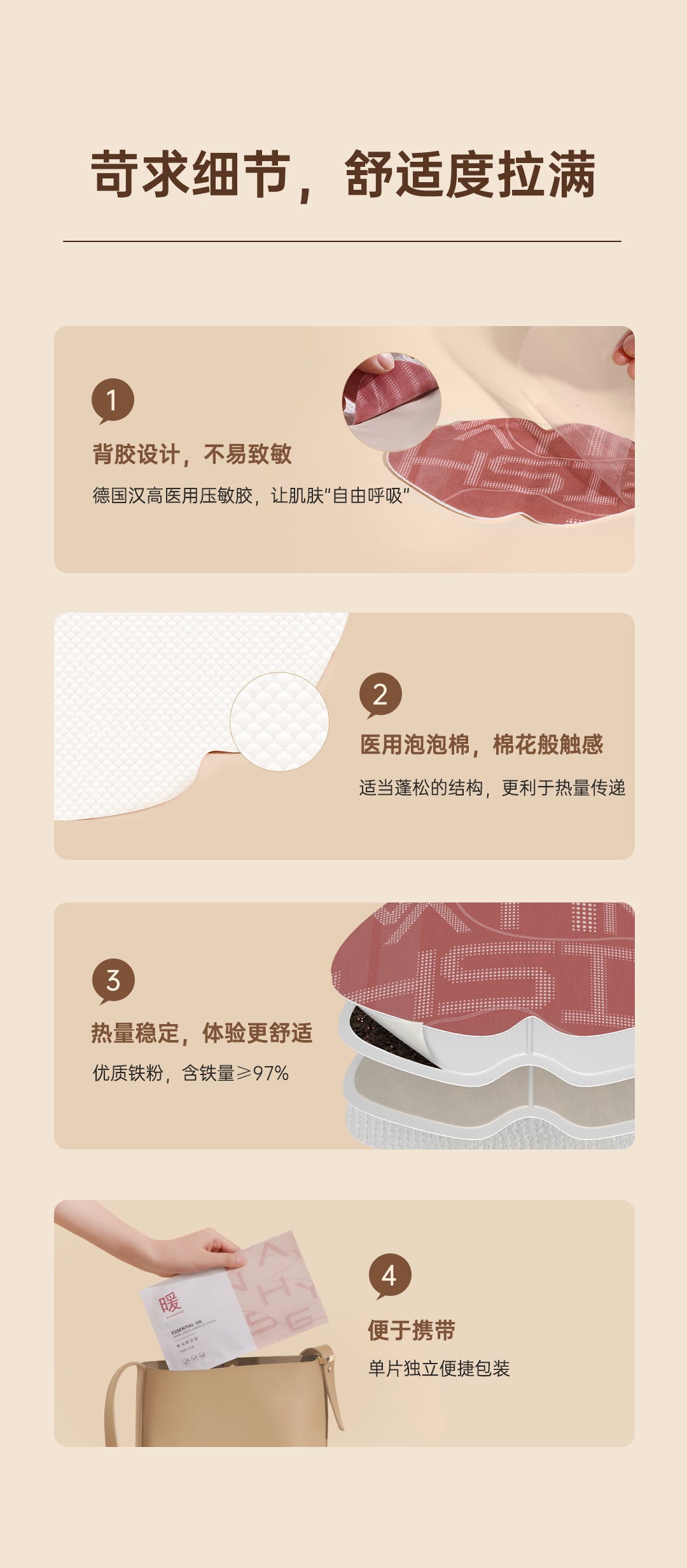 Herbal Womb Heat Patch - Aiyisheng