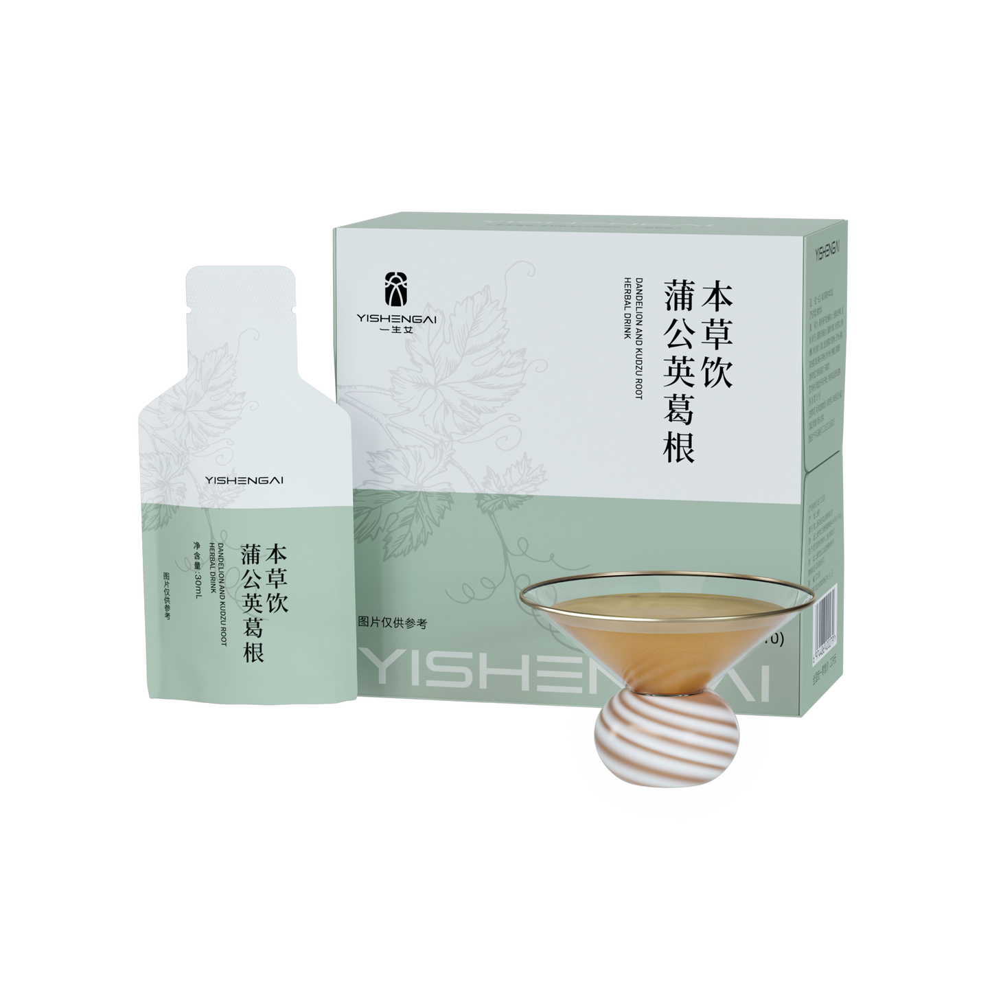 Dandelion Kudzu Root Herbal Drink - Aiyisheng