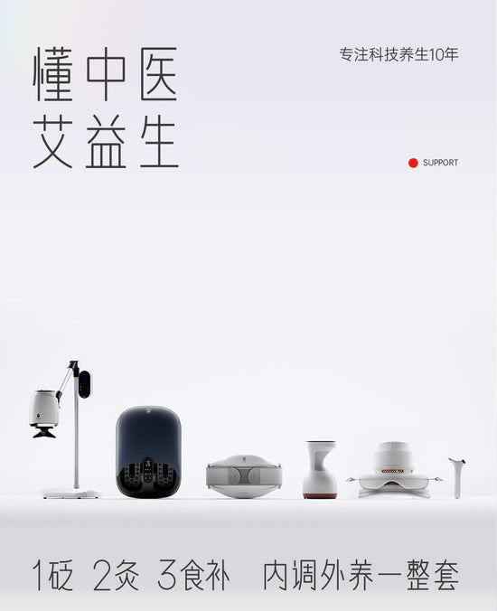Mini Moxibustion Device Dual Head- Aiyisheng