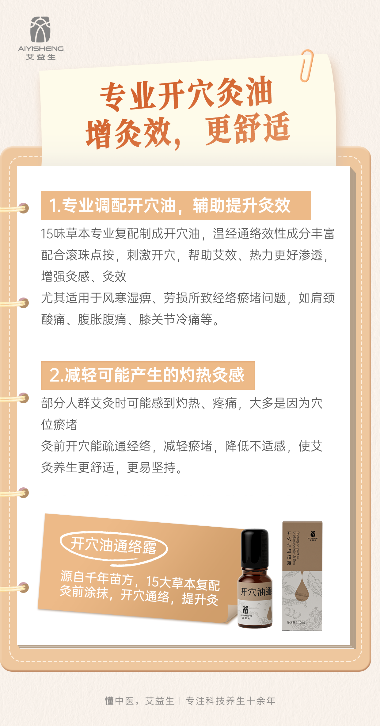 Acupoint Activating Oil - Aiyisheng